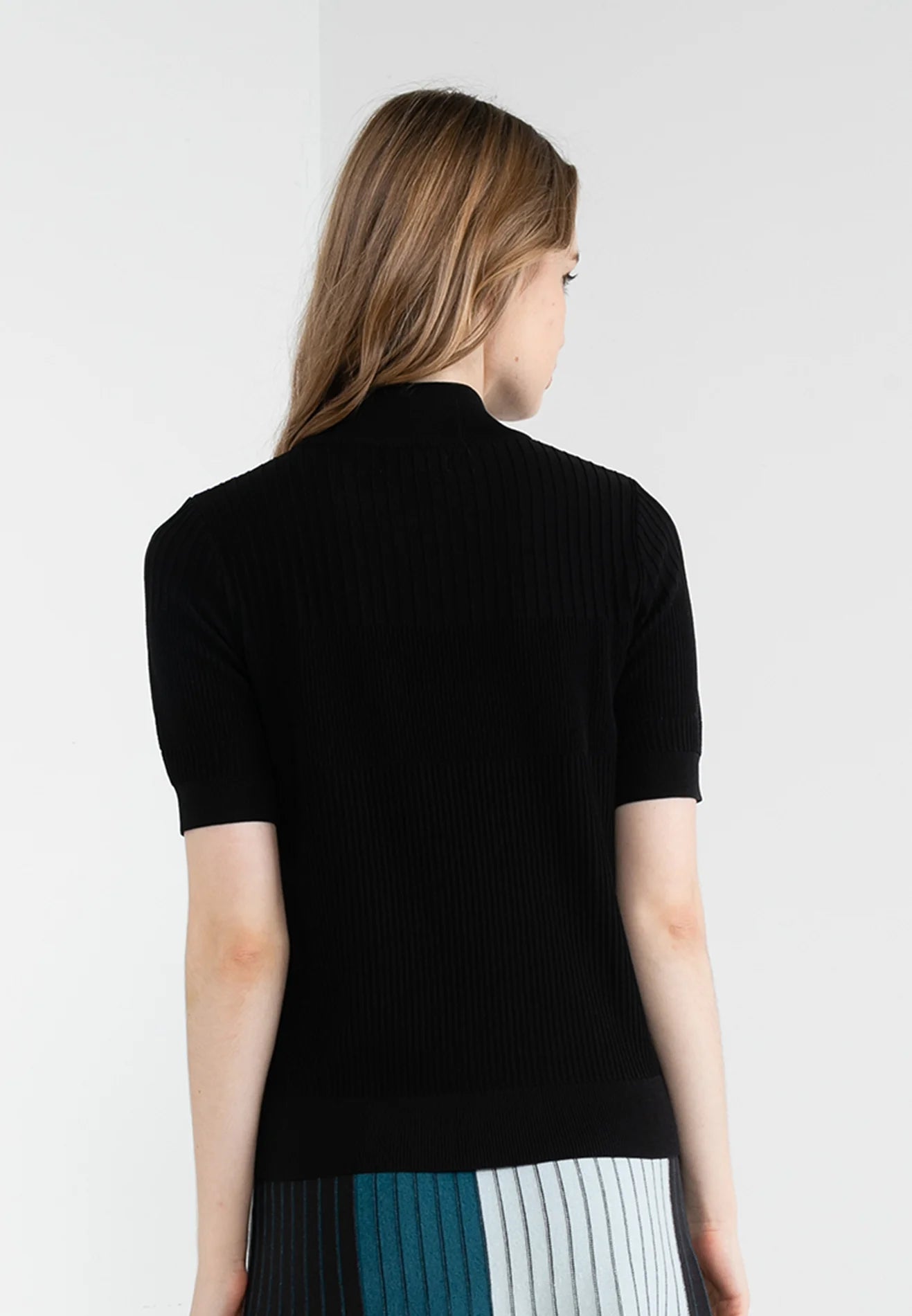 ELLE Apparel Logo Knitted Top