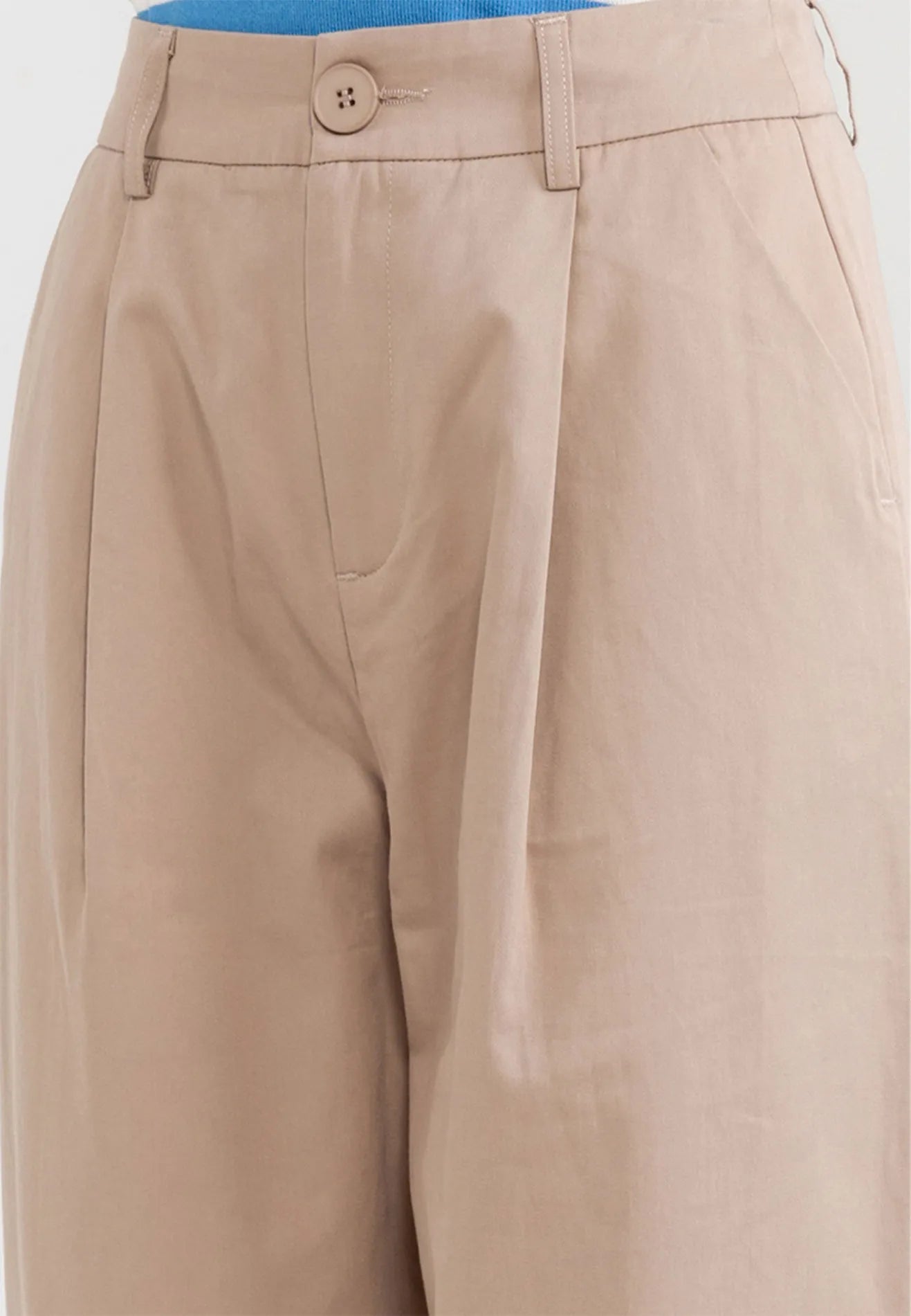 Pleated Wide Leg Pants