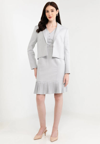 Shawl Collar Cropped Blazer