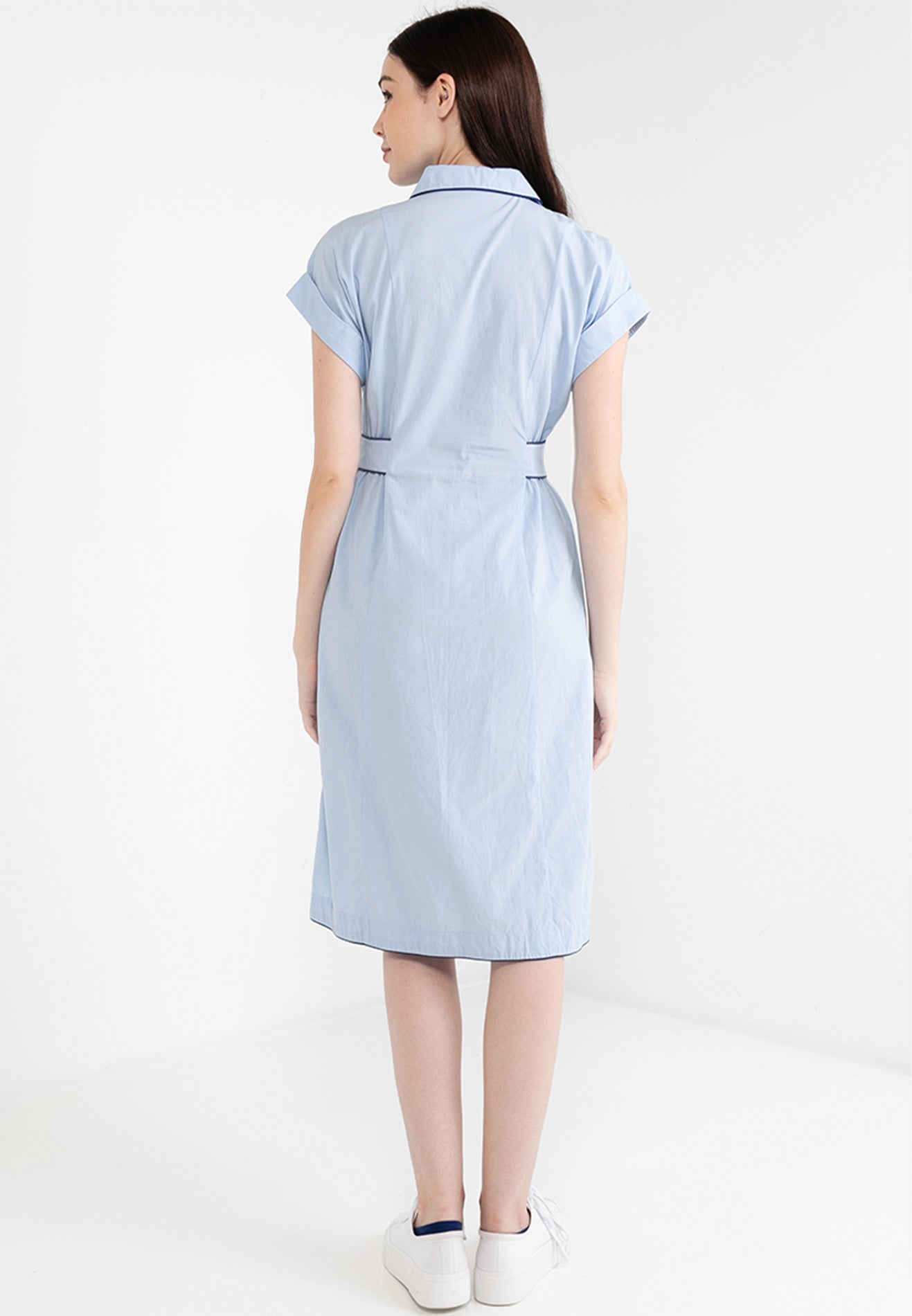 Be Paris Collection: Collared Shirt Dress