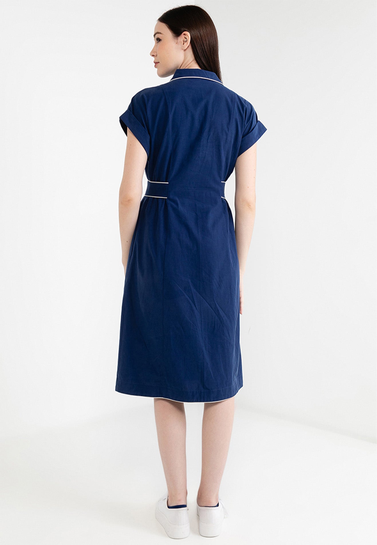 Be Paris Collection: Collared Shirt Dress