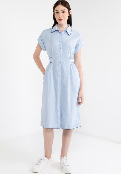 Be Paris Collection: Collared Shirt Dress