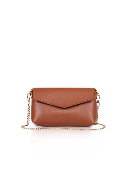 VOIR ANNA Envelope Flap Chain Sling Bag