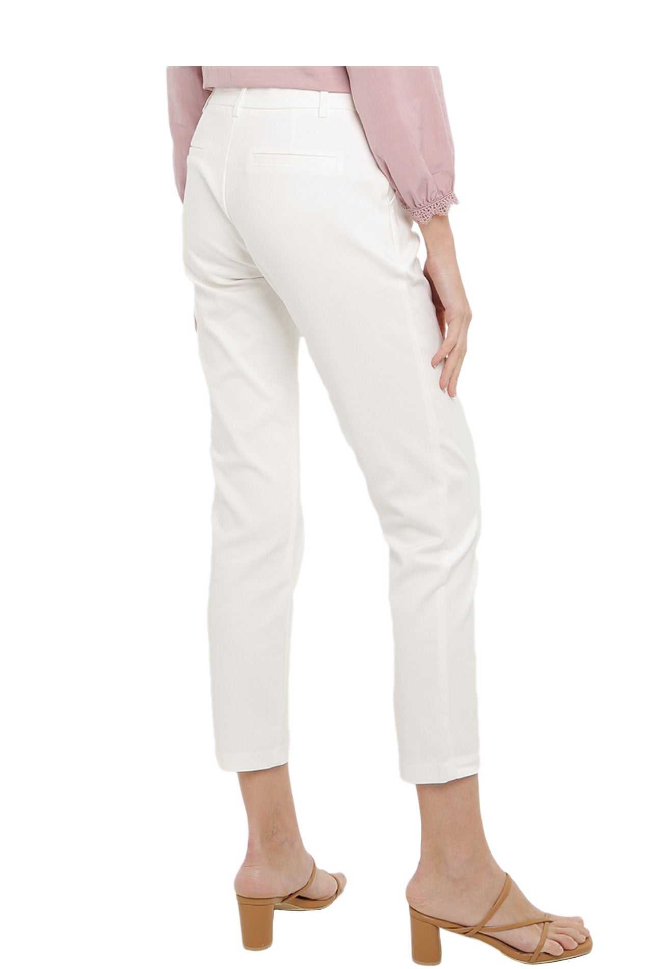 ELLE Apparel Basic Slim Cut Slack Trousers