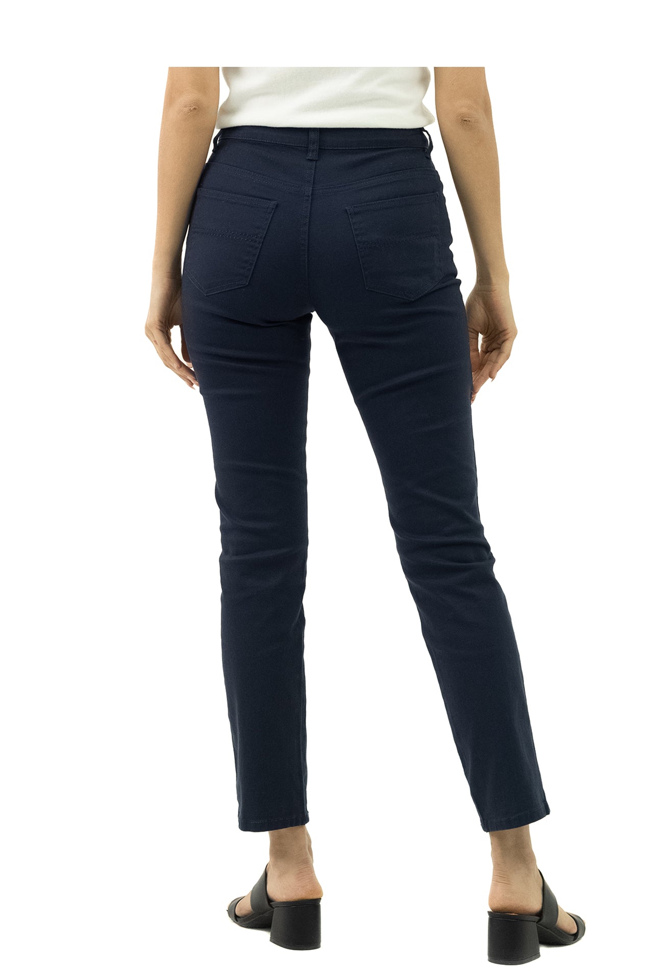 LEINWANDE High-rise Slim Trousers tic-guinee.net