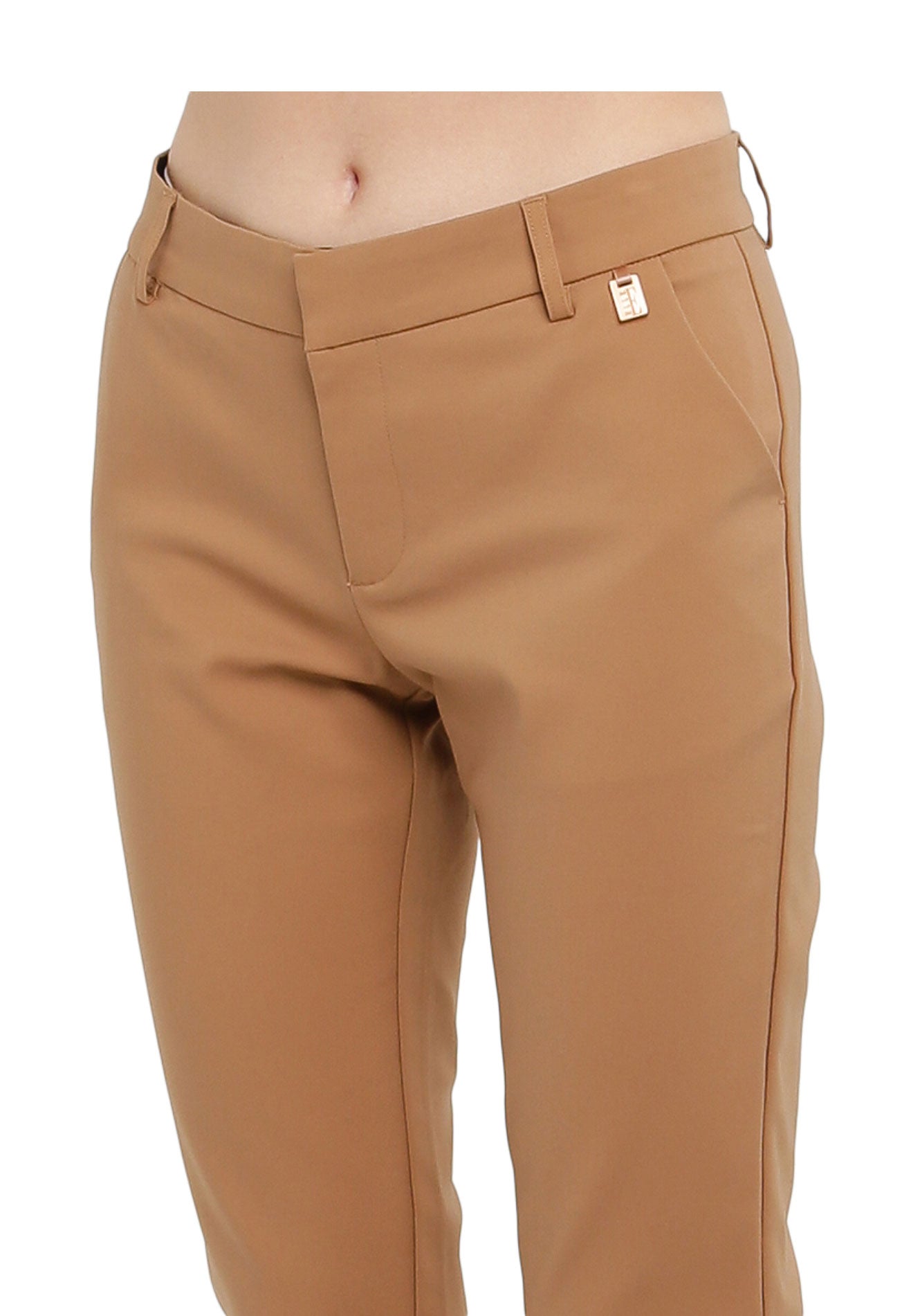 ELLE Apparel Basic Slim Cut Slack Trousers