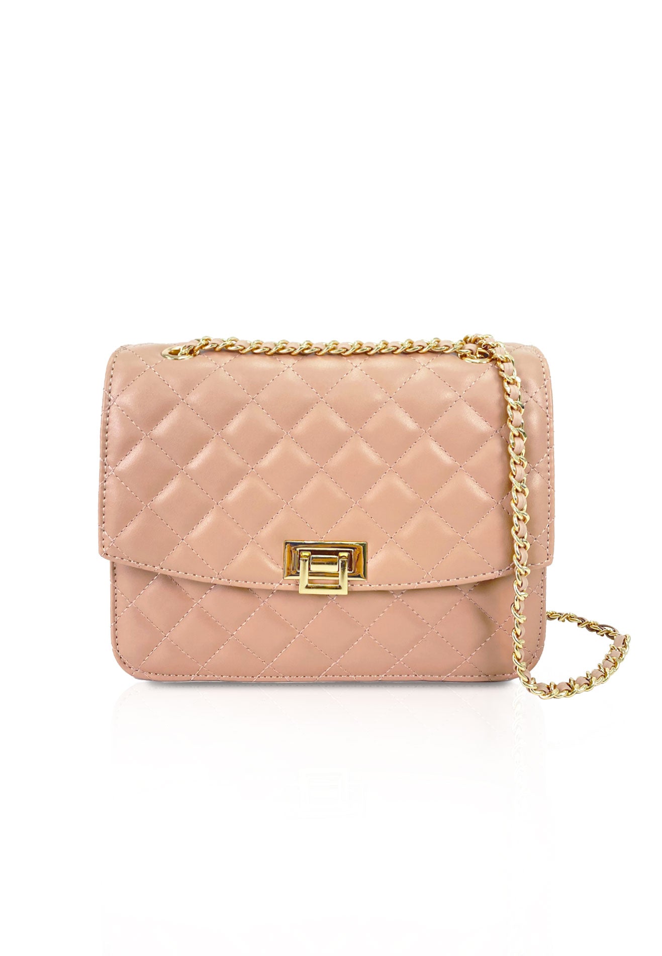 VOIR Quilted Boxy Flap Chain Bag – VOIR GALLERY