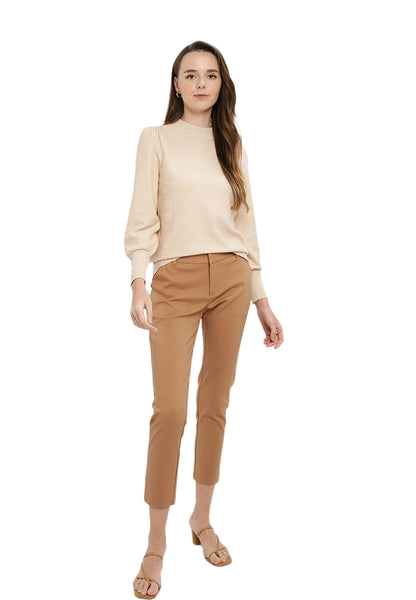 ELLE Apparel Basic Slim Cut Slack Trousers